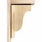 Ekena Millwork Newport Rough Sawn Corbel w/Backplate, Douglas Fir, 6"W x 8"D x 12"H COR06X08X12NEW01RDF - alternate 3